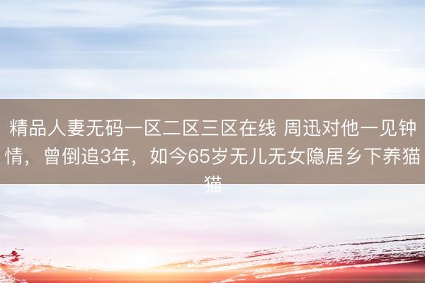 精品人妻无码一区二区三区在线 周迅对他一见钟情，曾倒追3年，如今65岁无儿无女隐居乡下养猫